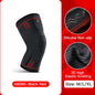 1 Pcs Compression Knee Support Sleeve Elastic Breathable Knee Pads Brace Springs Gym Sports Protector Basketball Volleyball Run